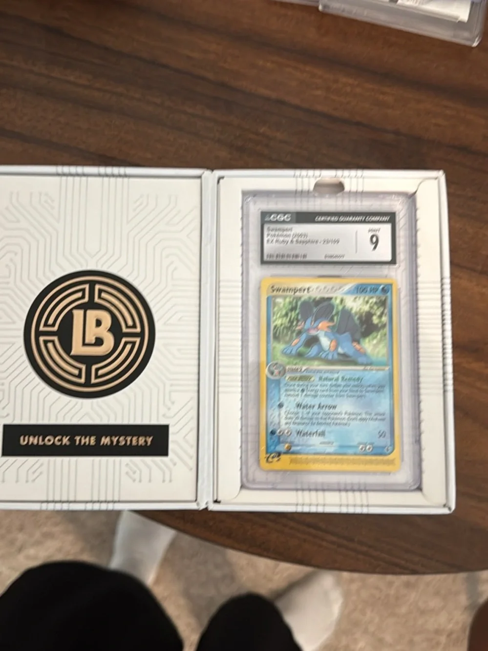 Pokemon Swampert Card Case - Blue and Yellow Artwork